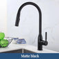 GEGVE Removable Kitchen Sink Faucet Spring Faucets Pull Out Spout Mixer Tap Hot Cold Water with Pull Down Tap Sprayer Cooking