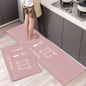 Kitchen Floor Mat Bedroom Living Room Long Bedside Area Rug Hallway Soft Washable Carpet Anti Slip Bathroom Entrance Doormat