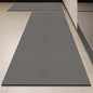 Kitchen Floor Mat Black Carpet Home Decoration Waterproof Oil-proof Leather Non-slip Area Rug Alfombra De Cocina 주방 카펫 Pvc 매트