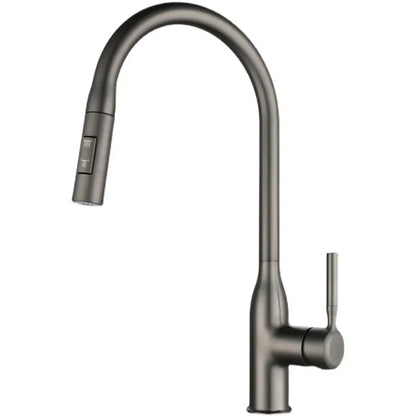 GEGVE Removable Kitchen Sink Faucet Spring Faucets Pull Out Spout Mixer Tap Hot Cold Water with Pull Down Tap Sprayer Cooking