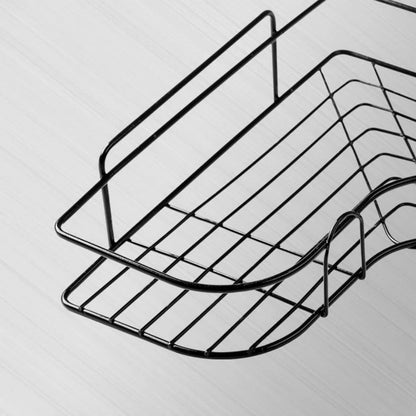 Prateleira de banheiro, rack de chuveiro, cozinha de banheiro, rack de armazenamento triangular sem perfuração, prateleira de chuveiro, suporte de rack de armazenamento de shampoo